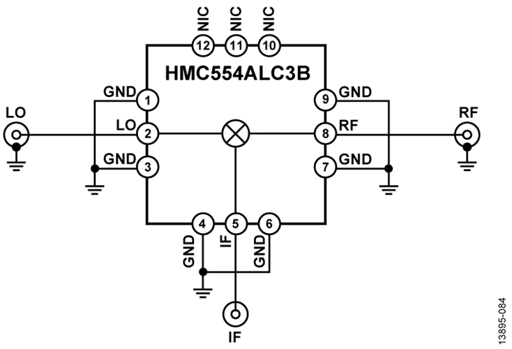 HMC554ALC3B/HMC554ALC3BTR雙平衡混頻器  adi現(xiàn)貨