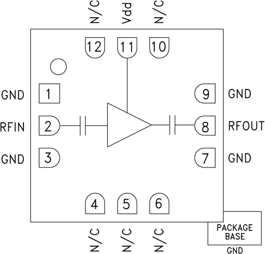 HMC441LC3B/HMC441LC3BTR中等功率放大器  ADI現(xiàn)貨