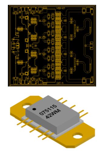 AM07511542WM-00/AM07511542WM-SN-R寬帶X波段功率放大器 現(xiàn)貨